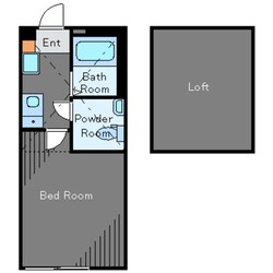 ロイド二子新地の物件間取画像